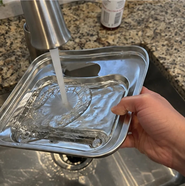 Customer photo of the Whiskerys fountain at home